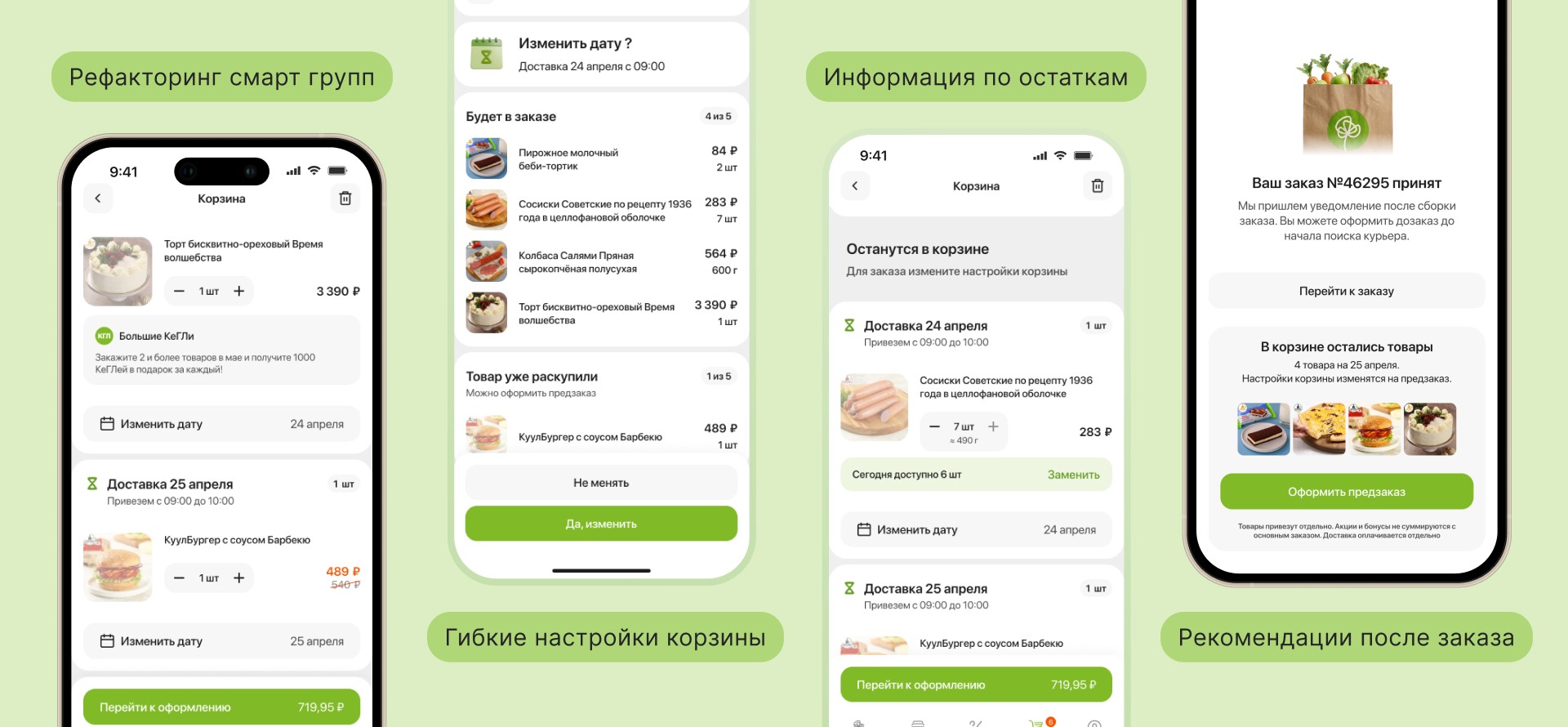 Основные решения